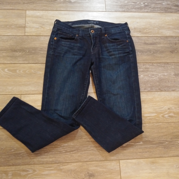 Lucky Brand Denim - Lucky Brand dark wash Charlie pencil capri